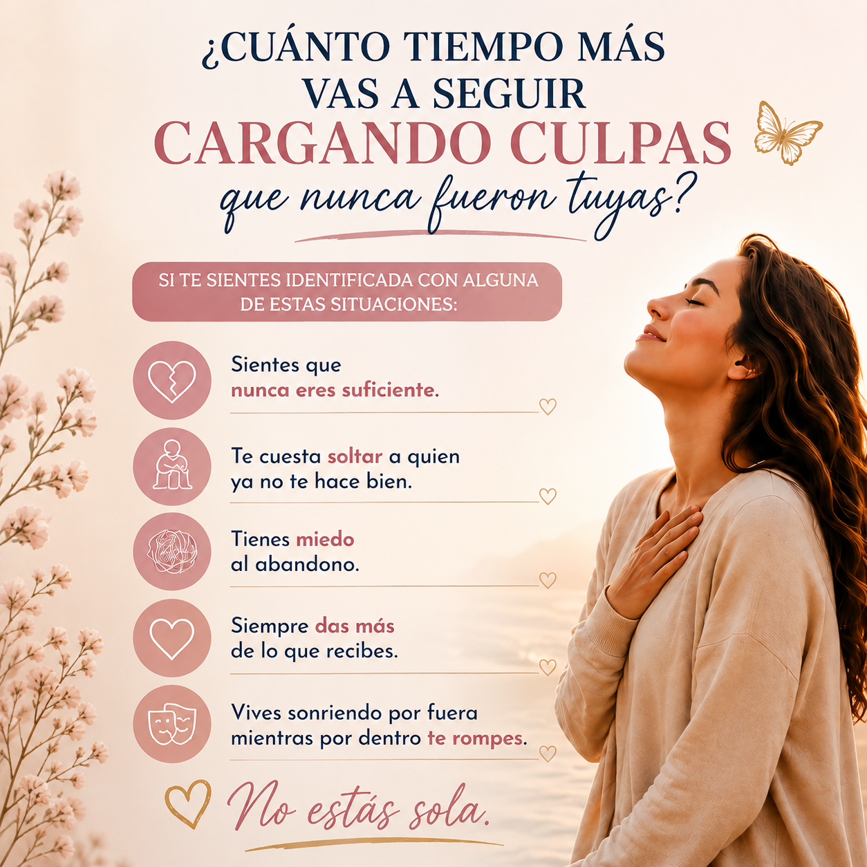 Deja de cargar con lo que NO es tuyo