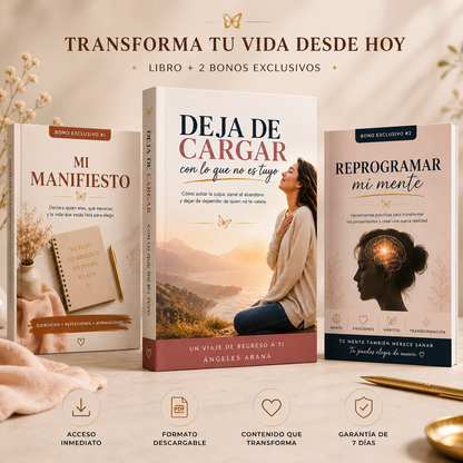Deja de cargar con lo que NO es tuyo